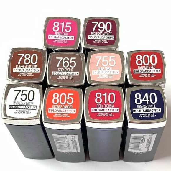 🍎Bundle 4 for $10 💥Maybelline Color Sensational pick your shade - Picture 2 of 5